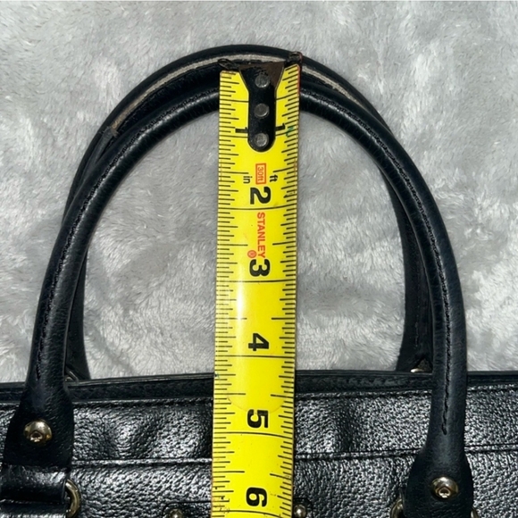 Kate Spade ♠️ Black Pebbled Leather Handbag & Wallet SET - Picture 10 of 16